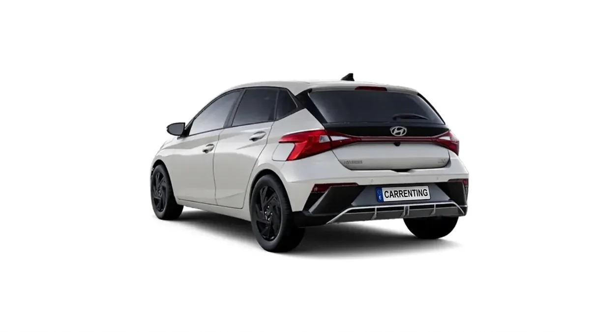 Hyundai i20 1.0T Black Line 90cv MY26 en renting en Zaragoza — vista 12