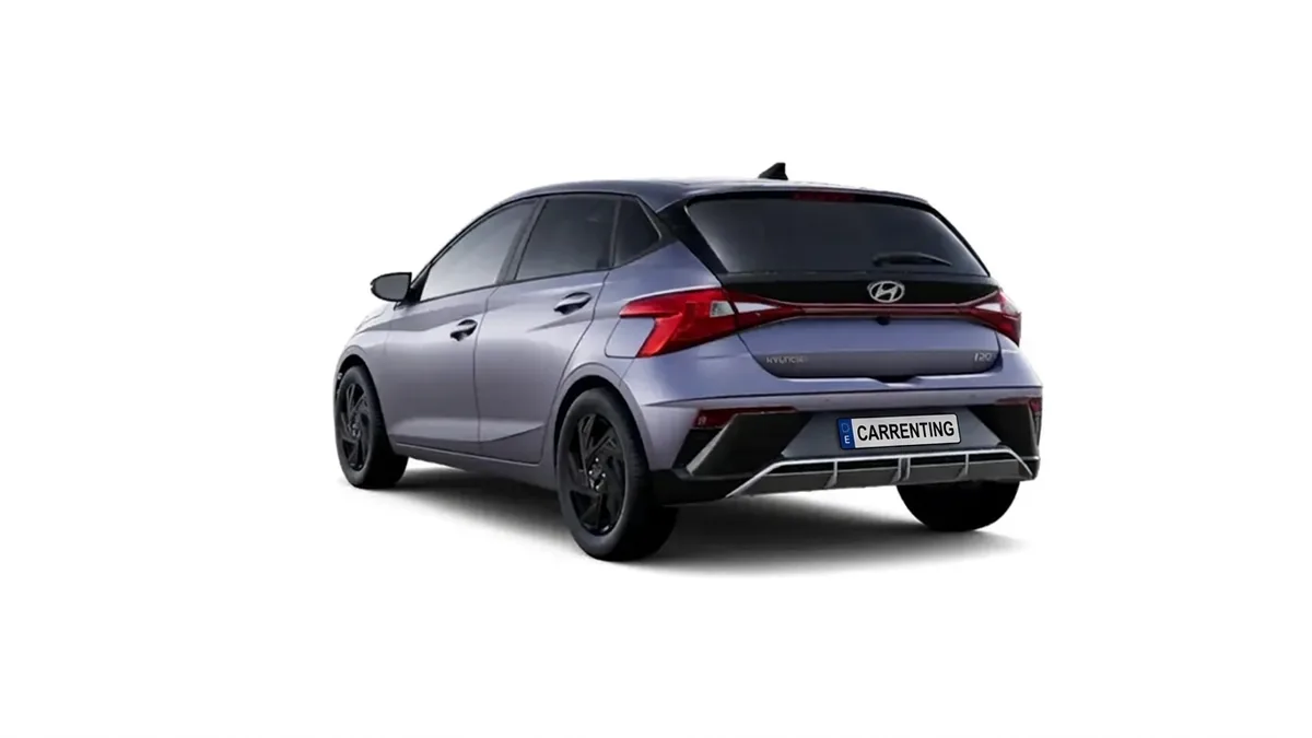 Hyundai i20 1.0T Black Line 90cv MY26 en renting en Zaragoza — vista 9