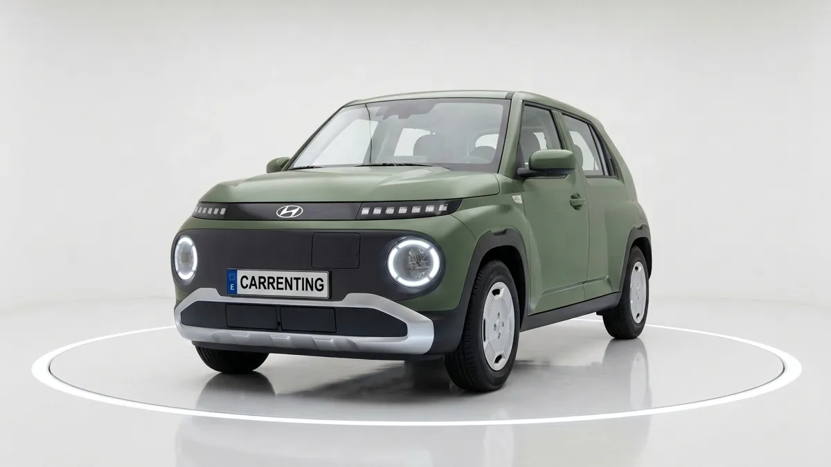 Hyundai Inster 97cv 42kWh Klass en renting en Zaragoza — Lateral