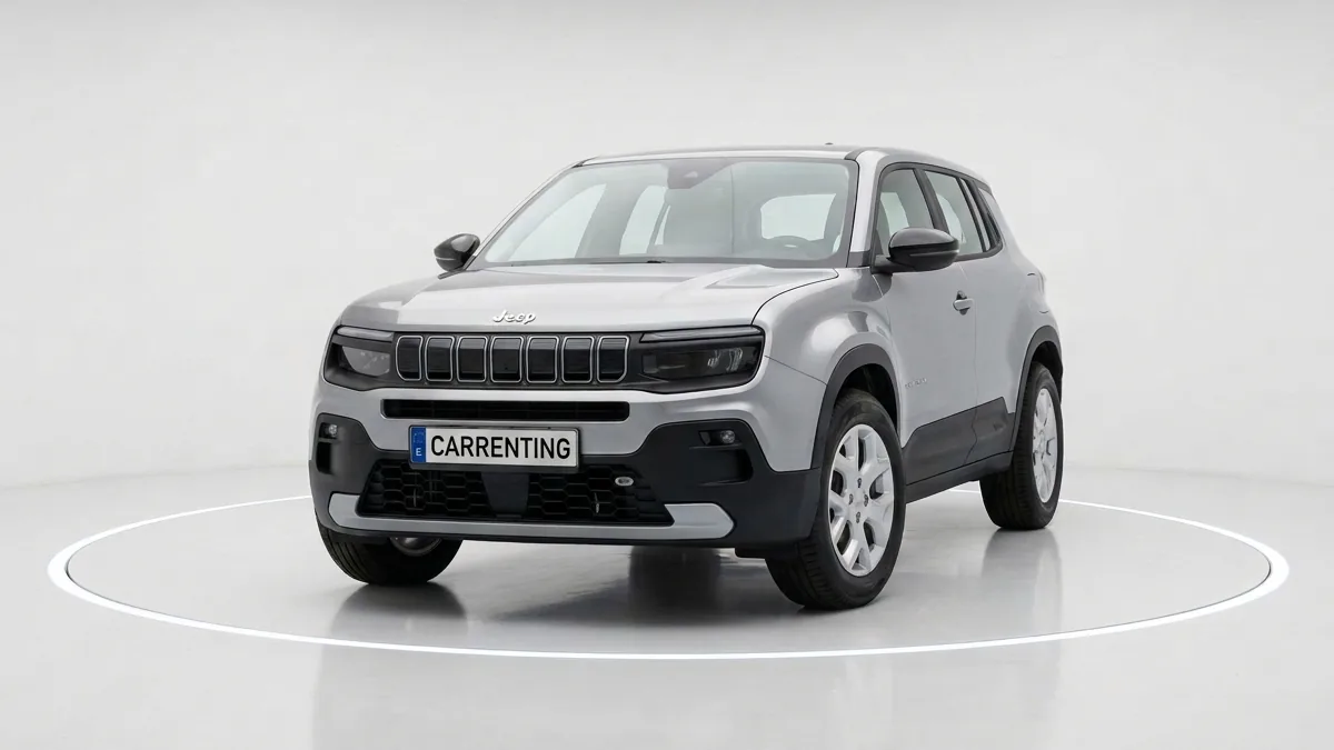 Jeep AVENGER E-HYBRID ALTITUDE en renting en Zaragoza — Lateral