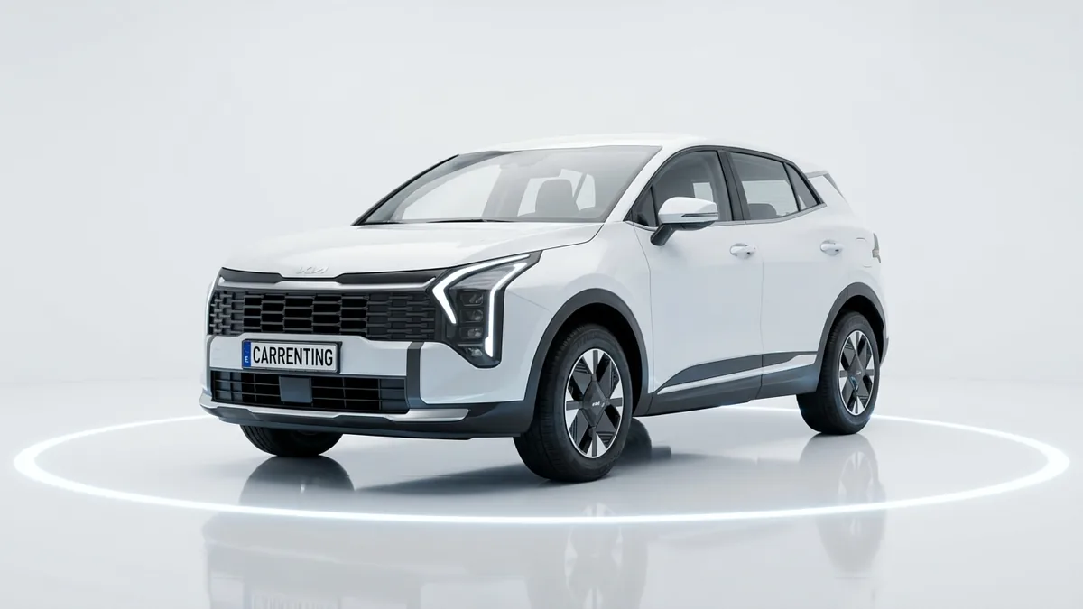 Kia Sportage 1.6 T-GDi HEV 176kW (239CV) Drive 4x2 en renting en Zaragoza — Lateral