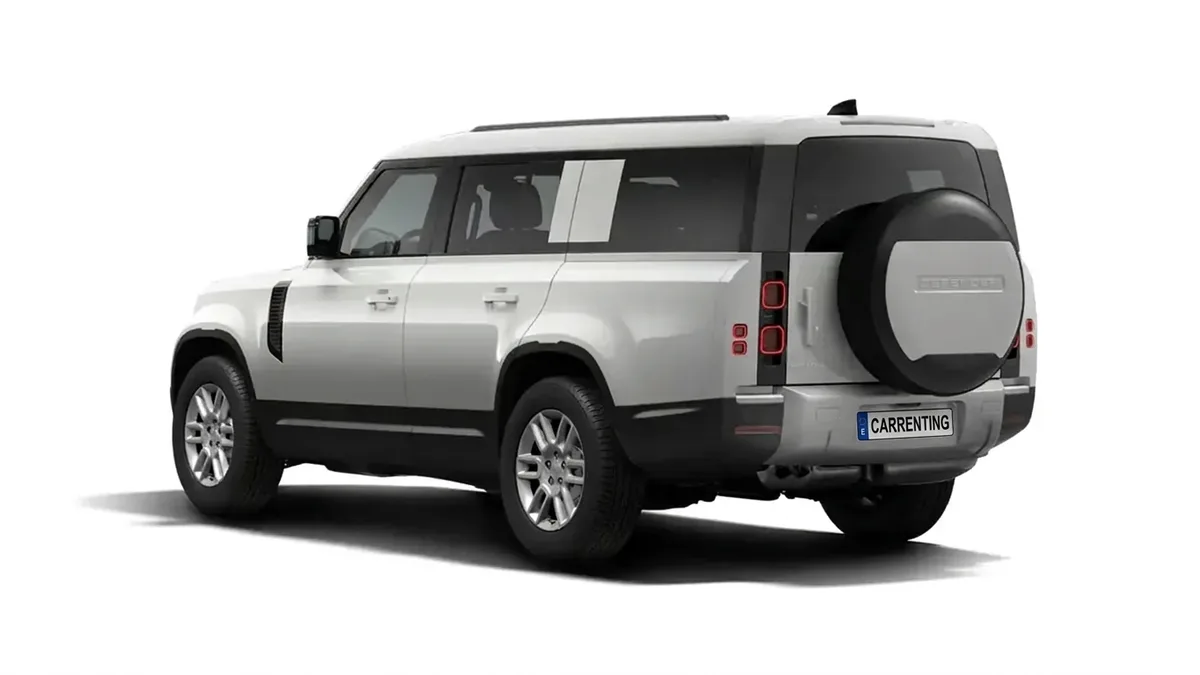 Land Rover Defender 3.0D I6 250S MHEV en renting en Zaragoza — Delantera