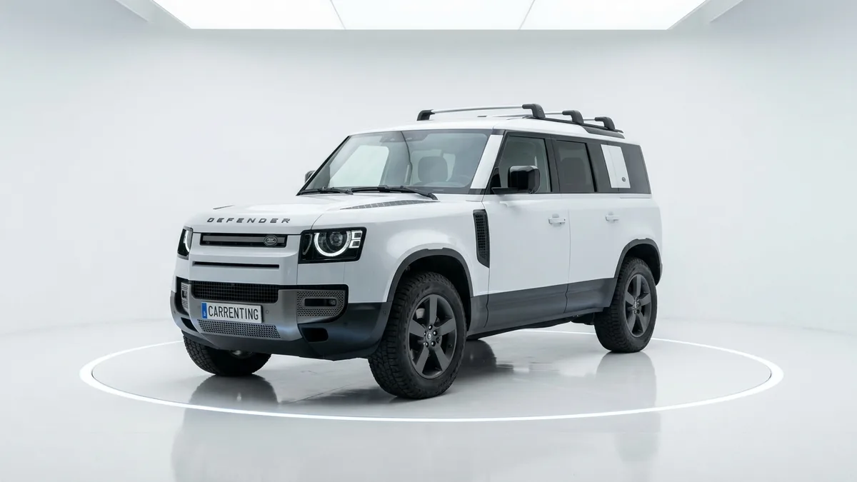 Land Rover Defender 3.0D I6 250S MHEV en renting en Zaragoza — Lateral