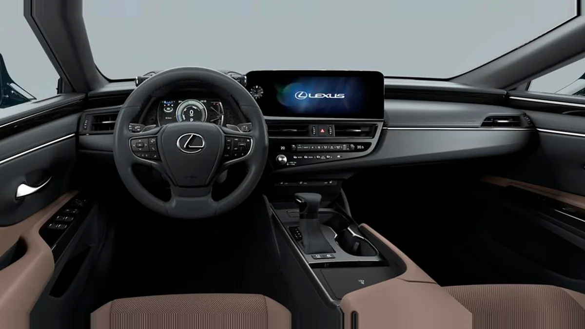 Lexus ES 2.5 300h Premium en renting en Zaragoza — Interior
