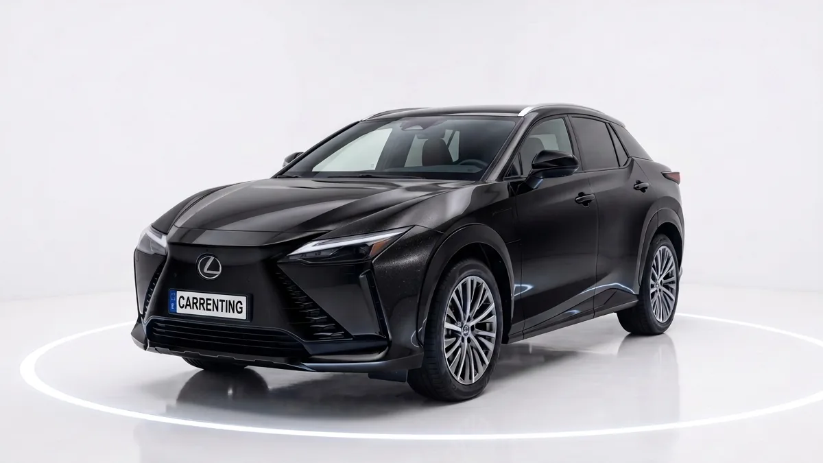 Lexus RZ 350e e-Premium Efficiency FWD 224CV en renting en Zaragoza — Lateral