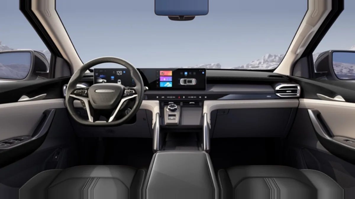 Maxus T60 MAX 4WD 215CV en renting en Zaragoza — Interior