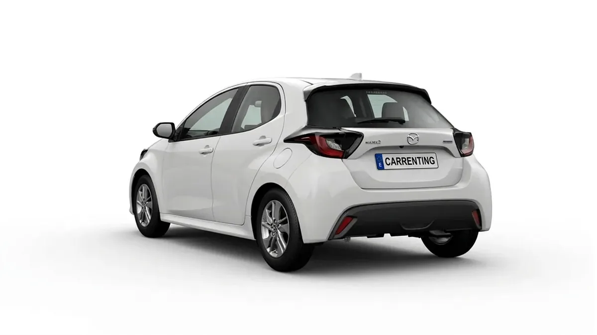 Mazda 2 Hybrid 1.5 85kW 116CV CVT Centre-Line en renting en Zaragoza — Trasera