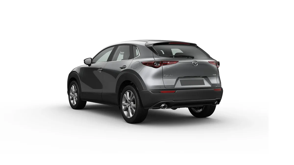 Mazda CX-30 e-SKYACT G MHEV Centre-Line en renting en Zaragoza — Delantera