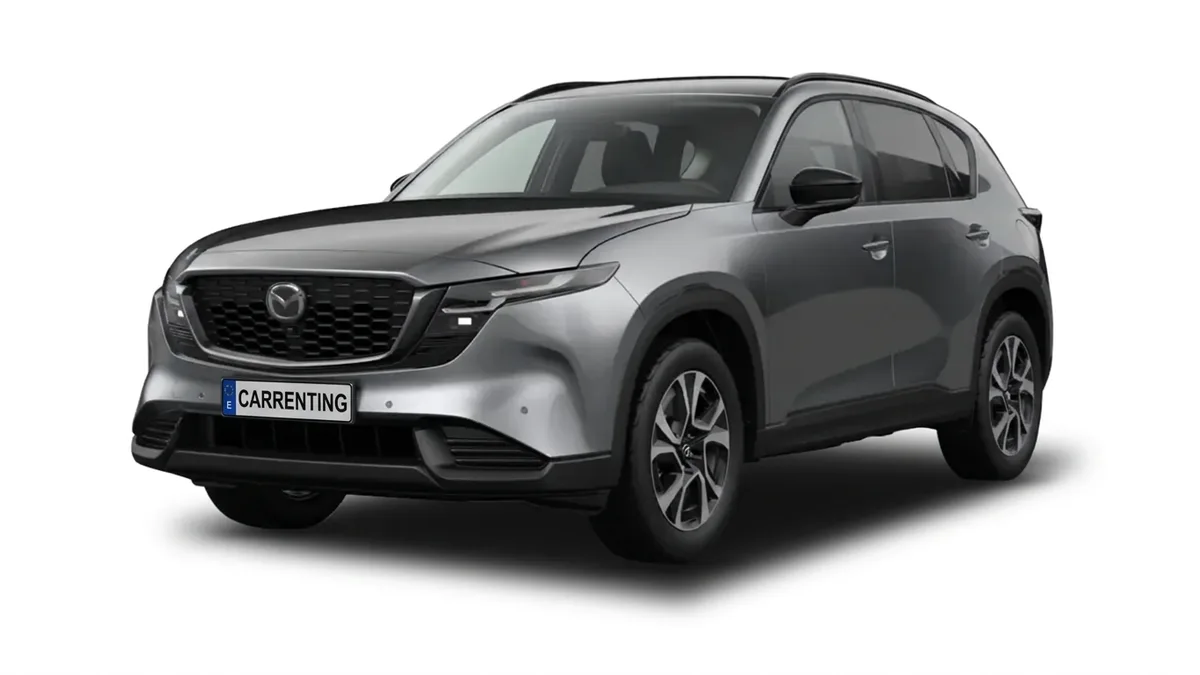 Mazda CX-5 2.5 e-Skyactiv G MHEV Centre-Line 141CV en renting en Zaragoza — Trasera
