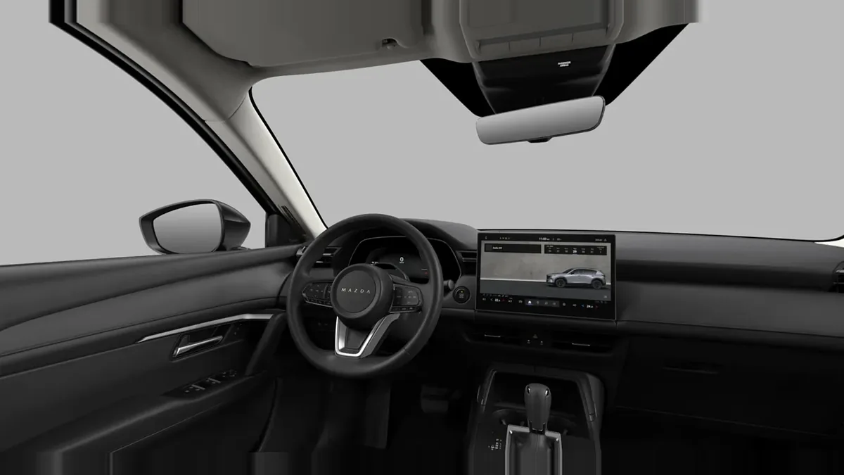 Mazda CX-5 2.5 Sky MHEV 141CV AT FWD Exclusive-Line RD en renting en Zaragoza — Interior