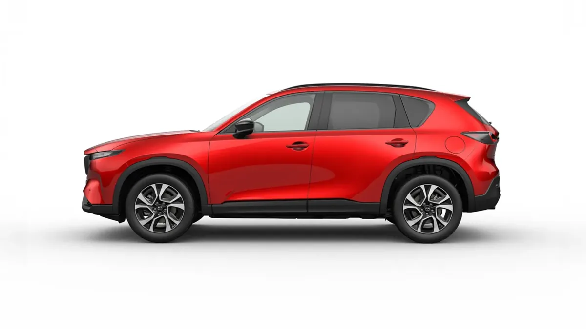 Mazda CX-5 2.5 Sky MHEV 141CV AT FWD Exclusive-Line RD en renting en Zaragoza — Trasera