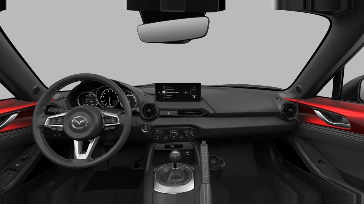 Mazda MX-5 MIATA 1.5 SKYACTIV-G 97kW (132CV) Prime-Line en renting en Zaragoza — Interior