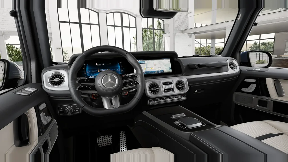 Mercedes-AMG G 63 en renting en Zaragoza — Interior