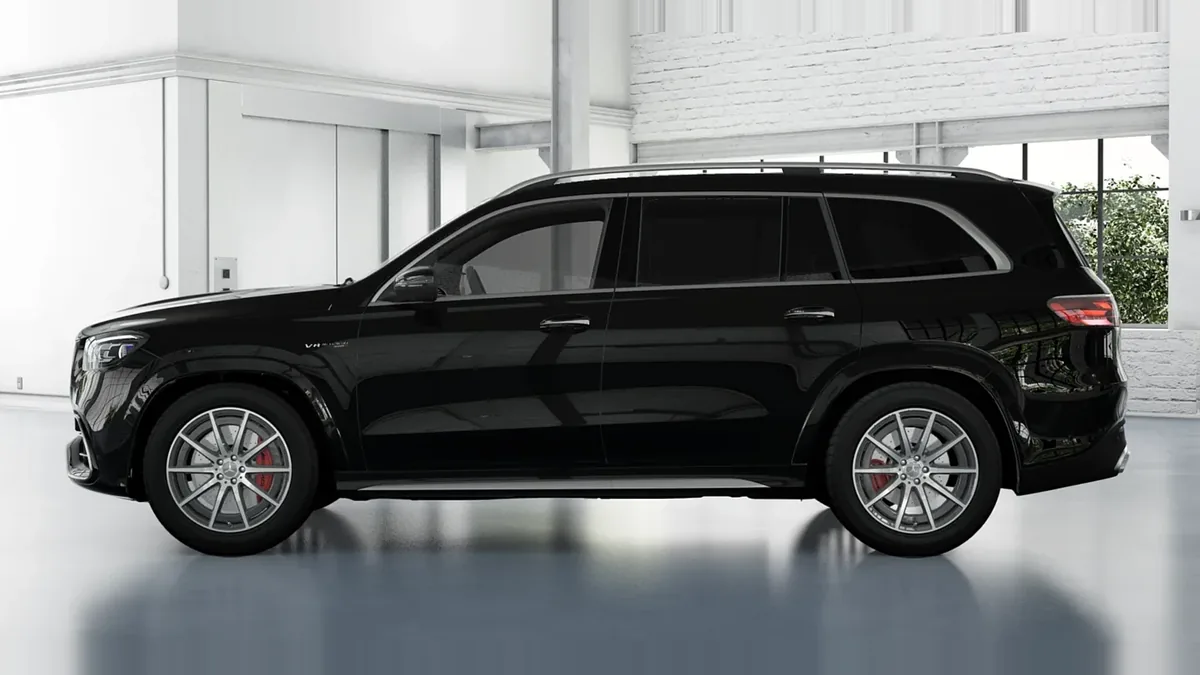 Mercedes-AMG GLS 63 4MATIC en renting en Zaragoza — Trasera