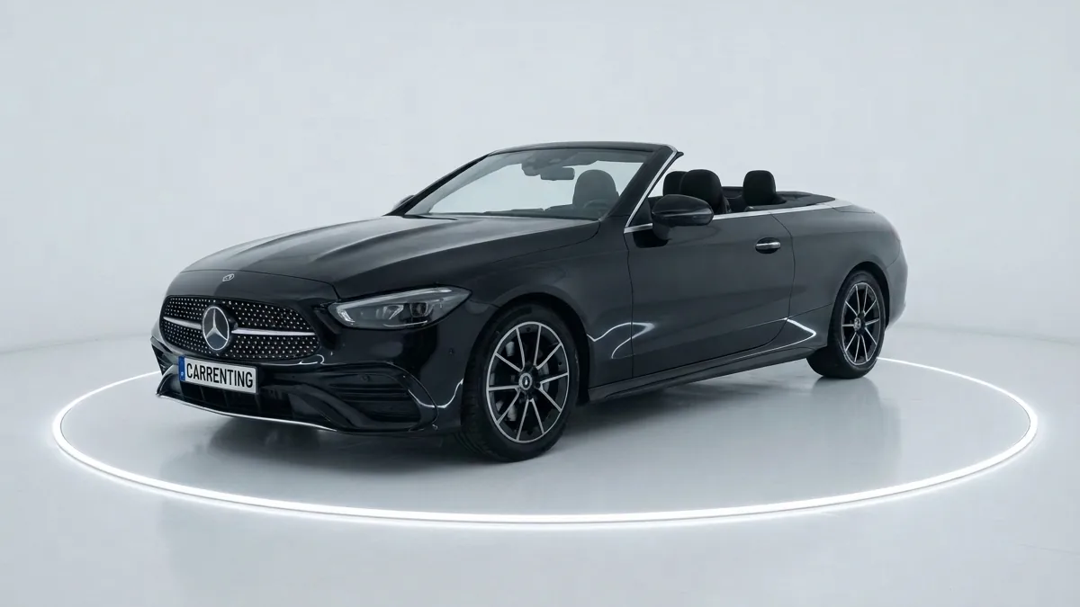 Mercedes-Benz CLE Cabrio 200D en renting en Zaragoza — Lateral