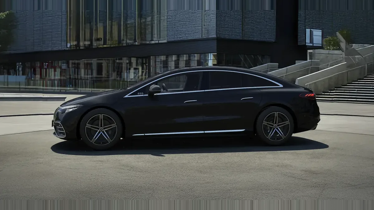 Mercedes-Benz EQS 350 Edition en renting en Zaragoza — Trasera