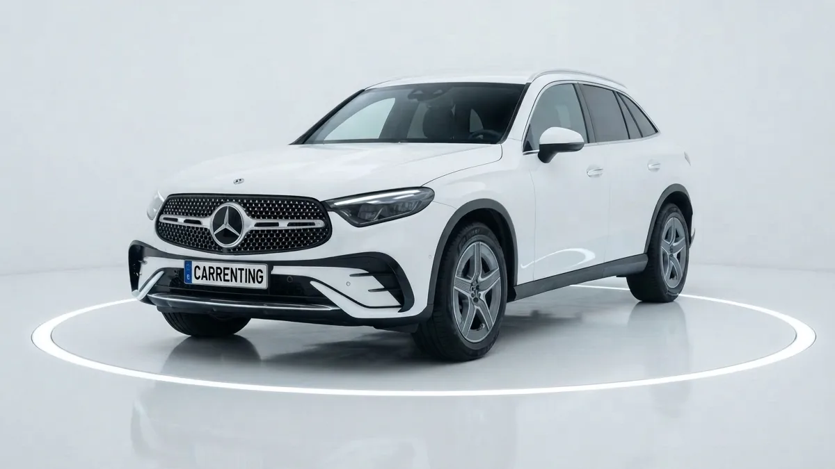 Mercedes-Benz GLC 220D 4MATIC en renting en Zaragoza — Lateral