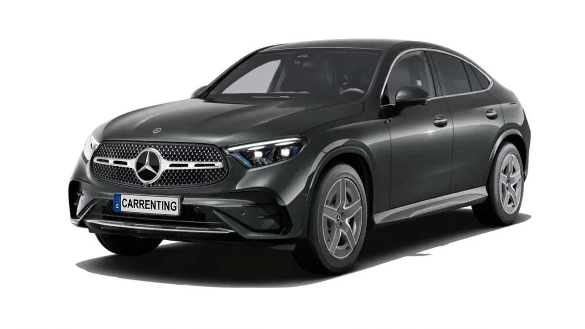 Mercedes-Benz GLC Coupé 200 4MATIC en renting en Zaragoza — Trasera
