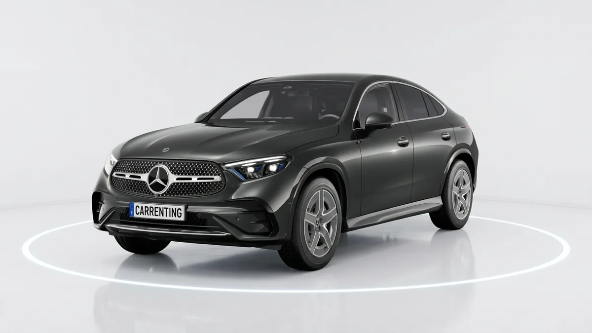 Mercedes-Benz GLC Coupé 200 4MATIC en renting en Zaragoza — Lateral