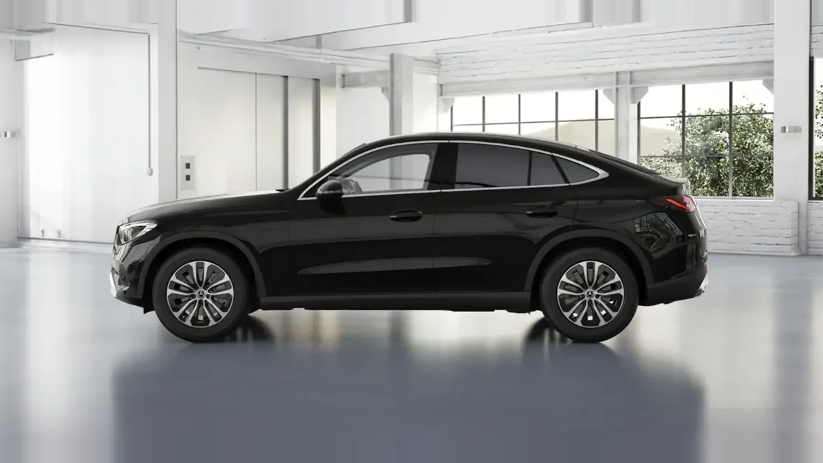 Mercedes-Benz GLC Coupé 220D 4MATIC en renting en Zaragoza — Delantera