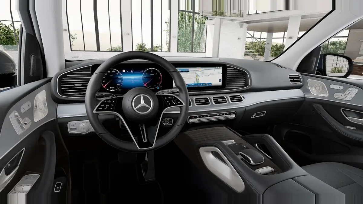 Mercedes-Benz GLE 300d 4MATIC en renting en Zaragoza — Interior