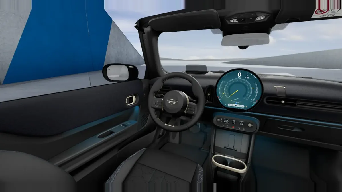 MINI Cooper C Cabrio Classic en renting en Zaragoza — Interior