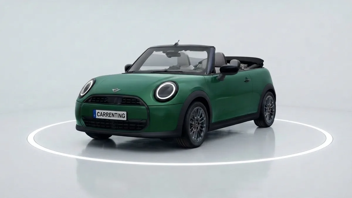 MINI Cooper C Cabrio Classic en renting en Zaragoza — Lateral