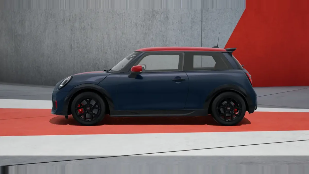MINI John Cooper Works en renting en Zaragoza — Trasera