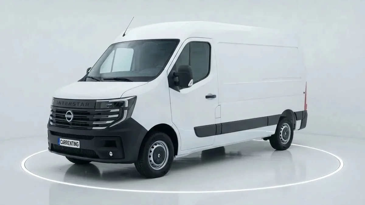 Nissan Interstar L2H2 3.5T 2.3dCi FWD Acenta en renting en Zaragoza — Trasera