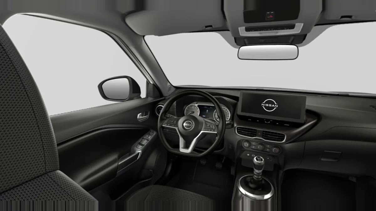 Nissan Juke 1.0 DIG-T 114CV Acenta II en renting en Zaragoza — Interior