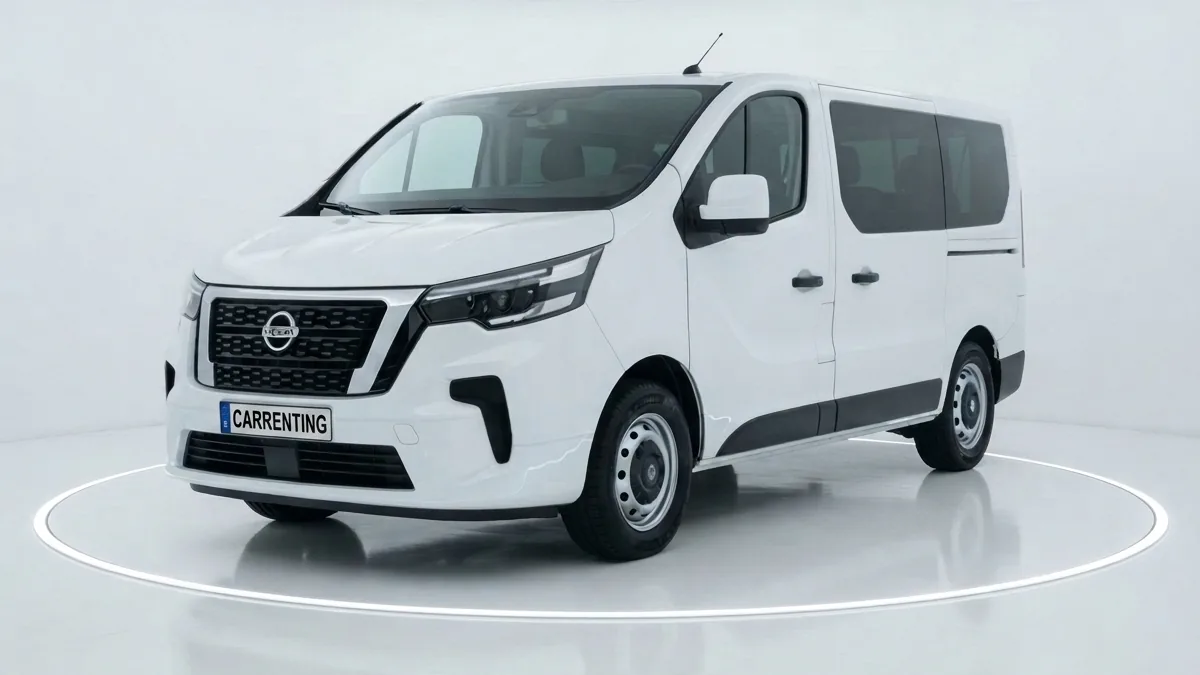 Nissan Primastar Combi 9 L2H1 N-Connecta 150CV II en renting en Zaragoza — Lateral