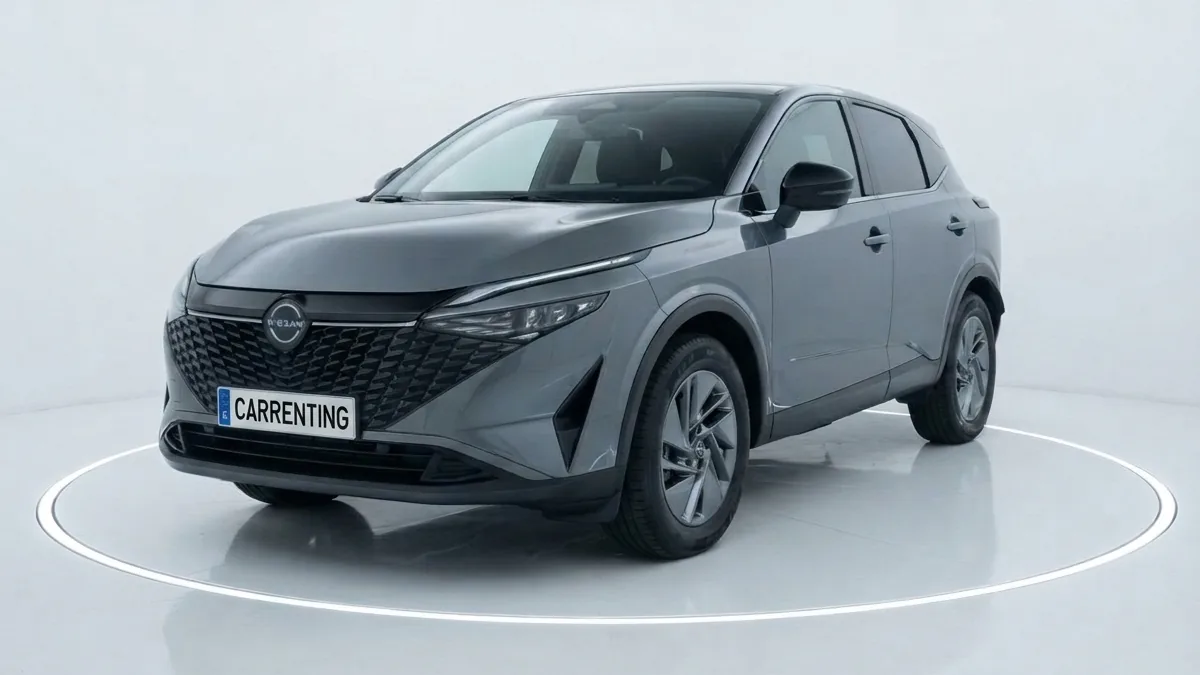 Nissan Qashqai DIG-T 103kW (140CV) MHEV 4x2 Acenta Deep Blue Ocean en renting en Zaragoza — Lateral