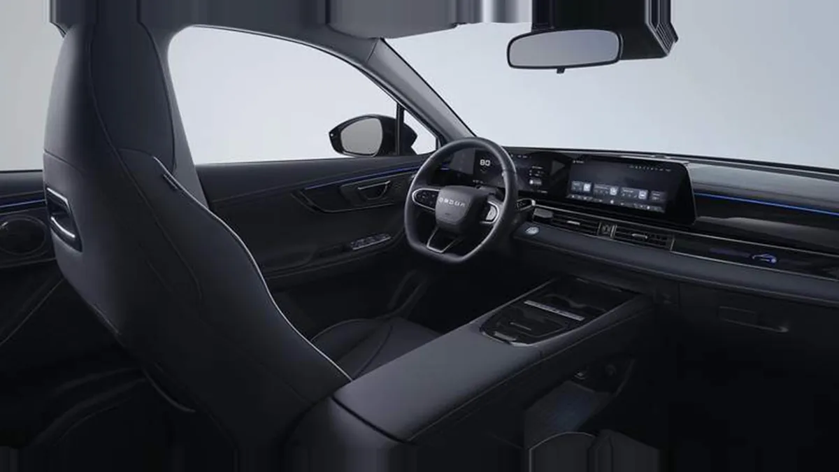 Omoda 5 EV 61kWh Pure 155kW en renting en Zaragoza — Interior