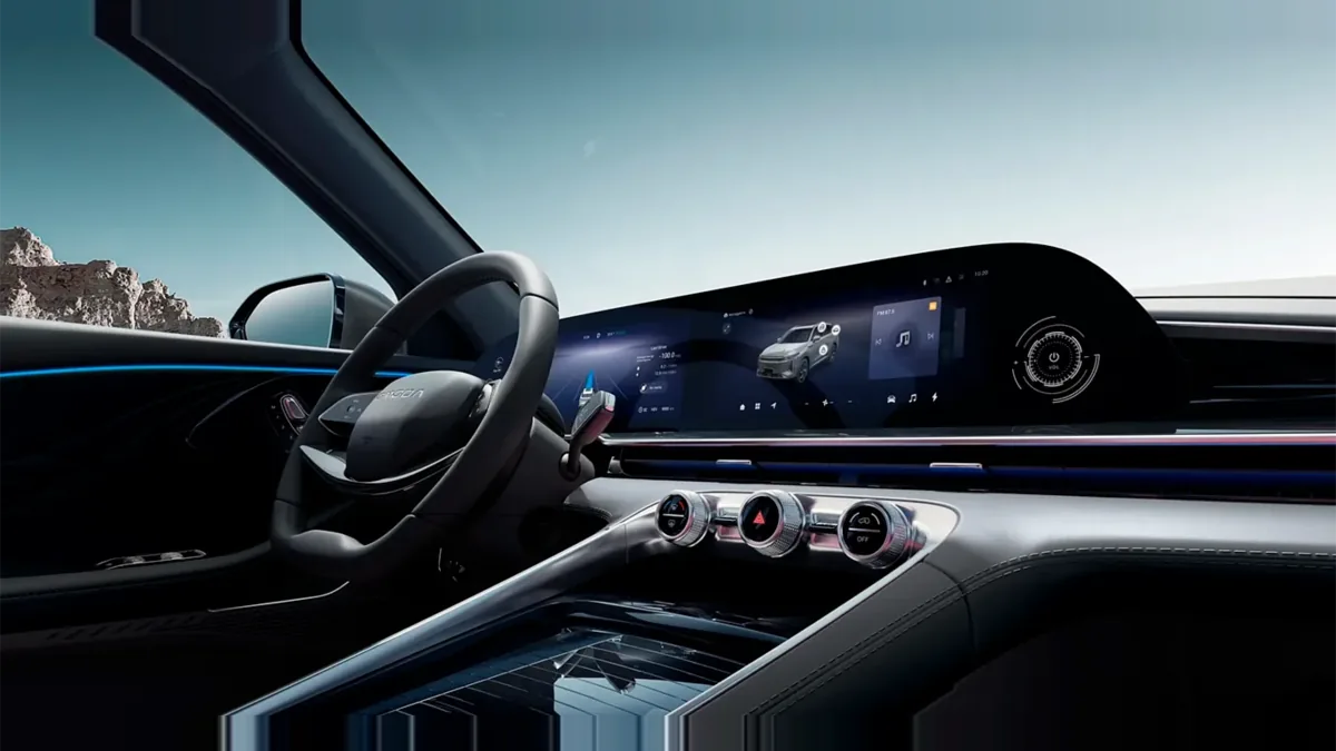 Omoda 9 SHS Premium 1.5 TGDI 3DHT 395kW (537CV) AWD en renting en Zaragoza — Interior