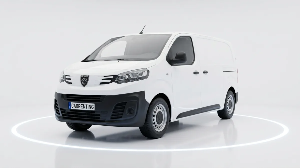 Peugeot Expert Furgón M Diésel 150CV en renting en Zaragoza — Lateral