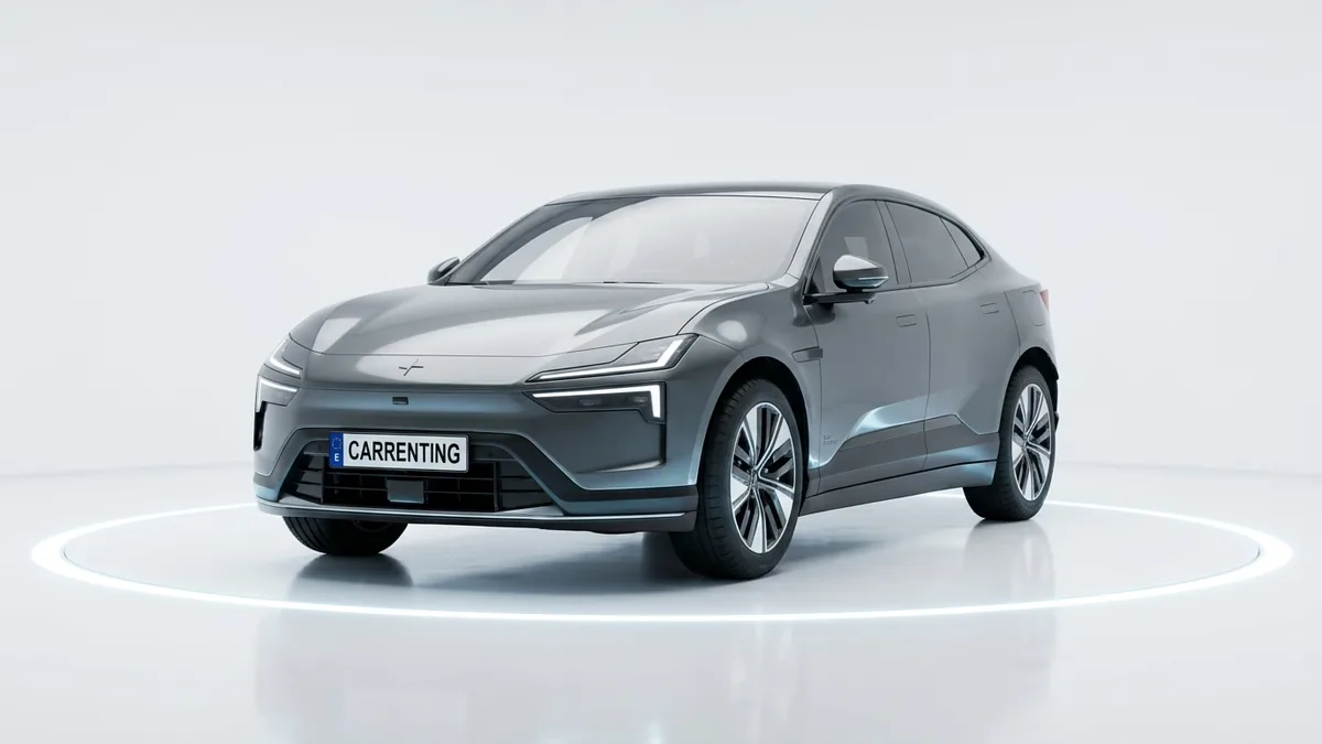 Polestar 4 Long Range Single 200kW en renting en Zaragoza — Lateral