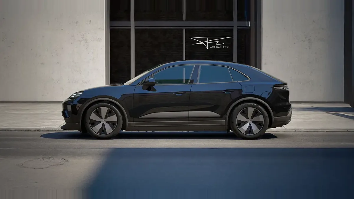 Porsche Macan 265kW en renting en Zaragoza — Trasera