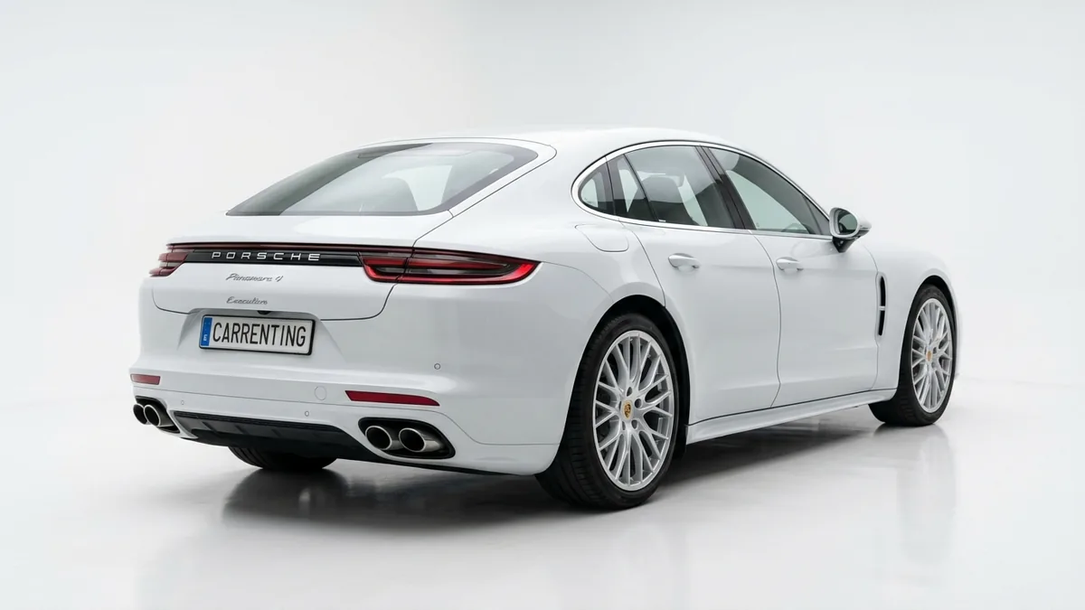 Porsche Panamera 4 E-Hybrid Executive en renting en Zaragoza — Delantera