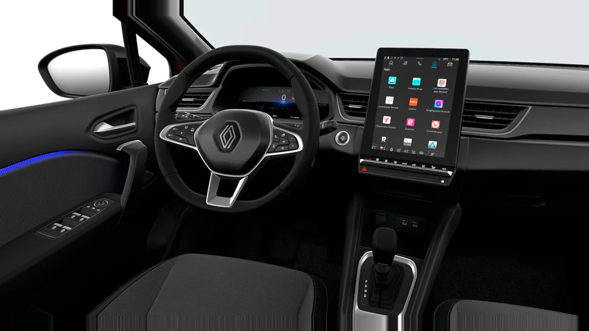 Renault CAPTUR E-TECH Full Hybrid Techno en renting en Zaragoza — Delantera