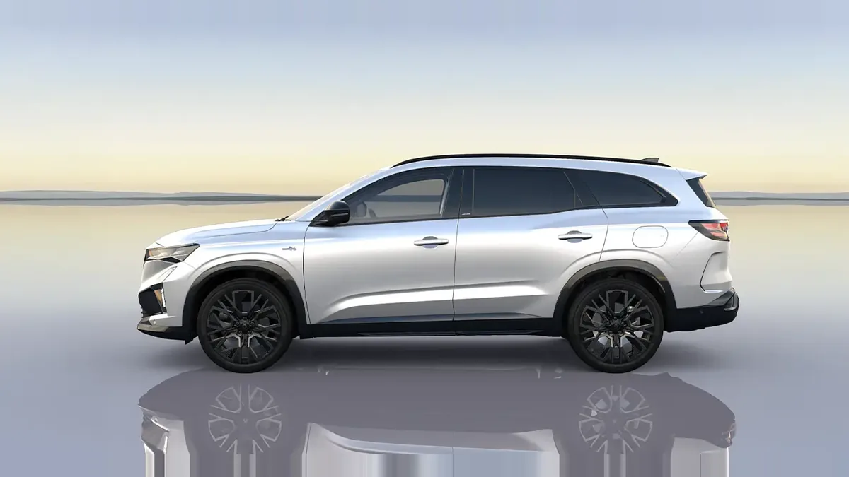 Renault Espace Espirit Alpine Full Hybrid E-Tech 146kW 7p en renting en Zaragoza — Delantera