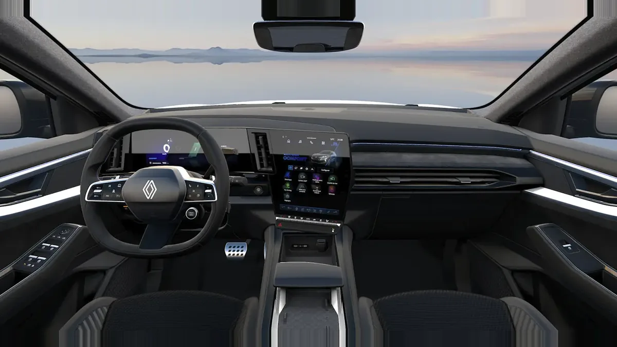 Renault Espace Espirit Alpine Full Hybrid E-Tech 146kW 7p en renting en Zaragoza — vista 7