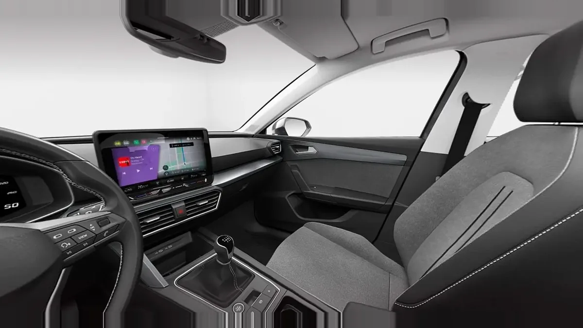 SEAT León 2.0 TDI CR St&Stp XL Fleet Pack en renting en Zaragoza — vista 6
