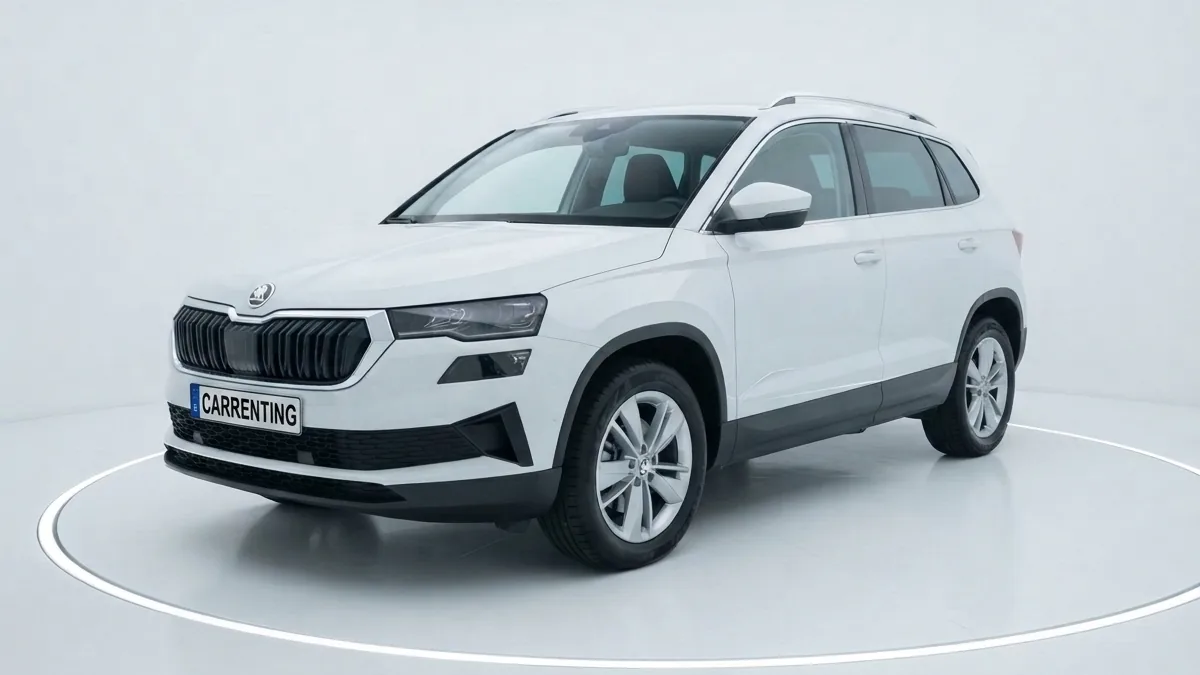 Škoda Karoq 2.0 TDI 110kW 150CV DSG 7vel. en renting en Zaragoza — Lateral