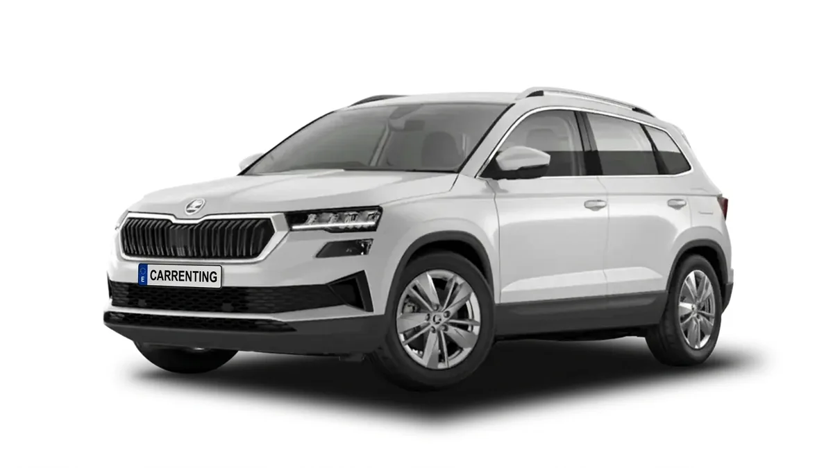 Škoda Karoq Selection 2.0 TDI DSG en renting en Zaragoza — Trasera