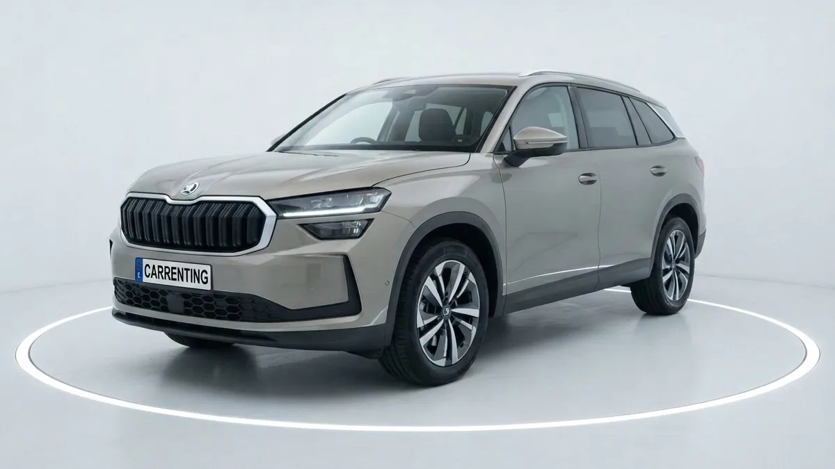 Škoda Kodiaq 1.5 TSI DSG PHEV Selection en renting en Zaragoza — Lateral