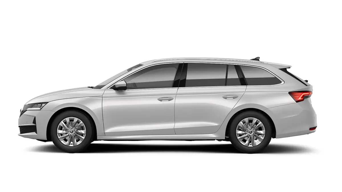 Škoda Octavia Combi 2.0 TDI DSG Selection en renting en Zaragoza — Delantera