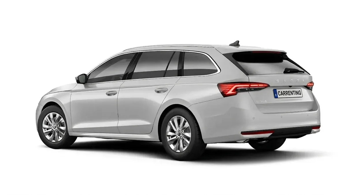 Škoda Octavia Combi Selection 2.0 TDI 150CV DSG 7vel en renting en Zaragoza — Delantera
