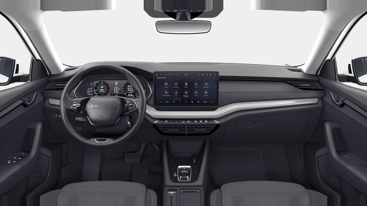 Škoda Octavia Limo Selection 2.0 TDI 150CV DSG 7vel en renting en Zaragoza — Interior