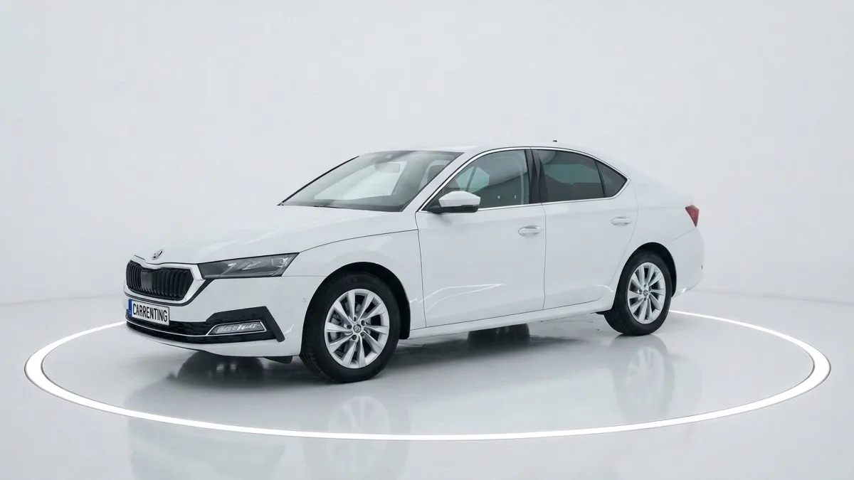 Škoda Octavia Limo Selection 2.0 TDI 150CV DSG 7vel en renting en Zaragoza — Lateral