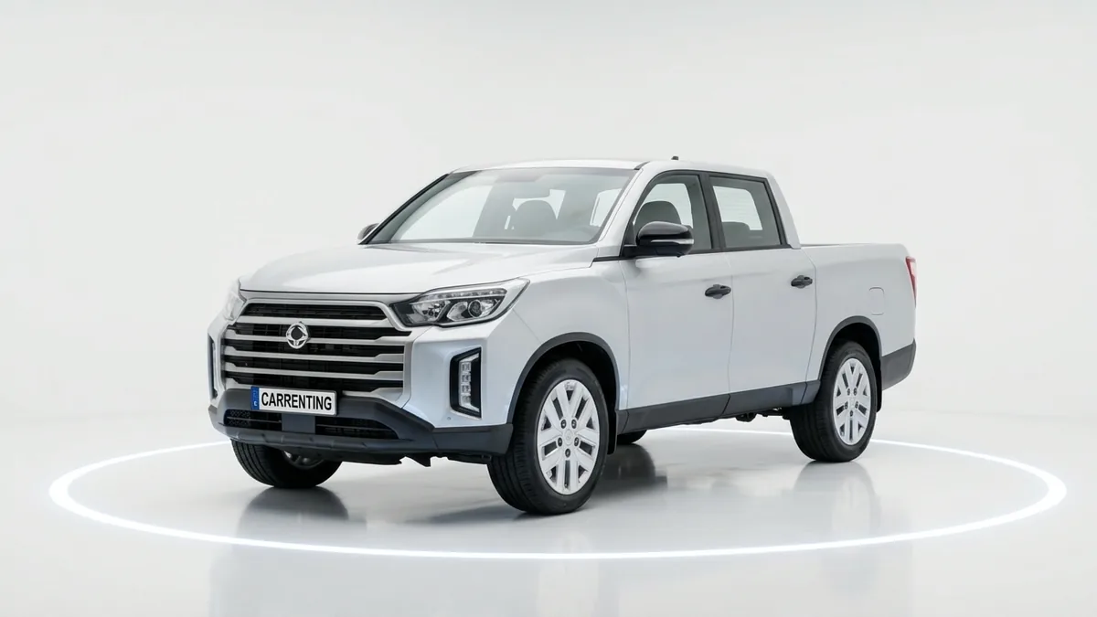KGM Musso Sports D22 DTR Pro 4X4 MT en renting en Zaragoza — Lateral